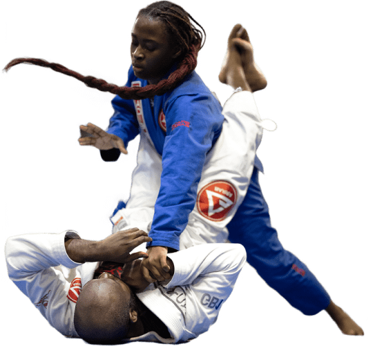 Athletes training